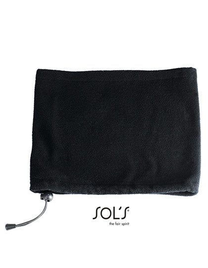 SOL´S Fleece Neck/Head Warmer Blizzard – Black