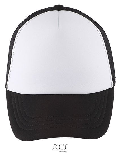 SOL´S Kids' Bubble Cap – White / Black