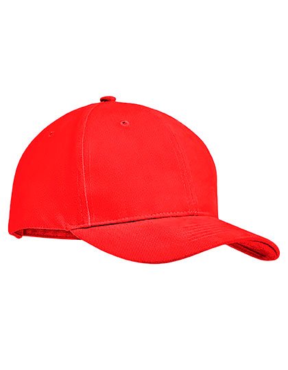 SOL´S Six Panel Cap Tekapo – Bright Red