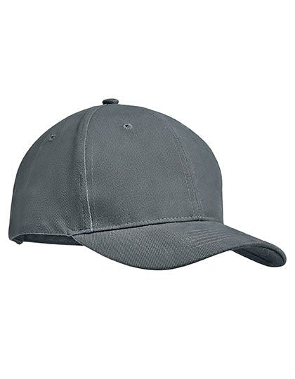 SOL´S Six Panel Cap Tekapo – Dark Grey (Solid)
