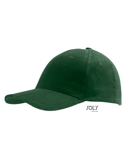 SOL´S Six Panel Cap Buffalo – Bottle Green