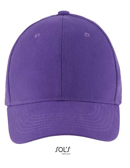 SOL´S Six Panel Cap Buffalo – Dark Purple
