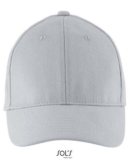 SOL´S Six Panel Cap Buffalo – Pure Grey
