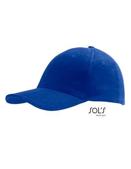 SOL´S Six Panel Cap Buffalo – Royal Blue 241