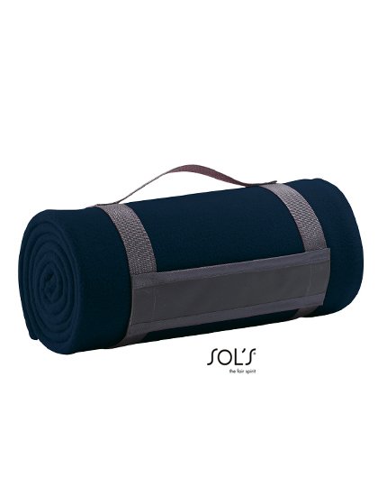 SOL´S Fleece Plaid – French Navy