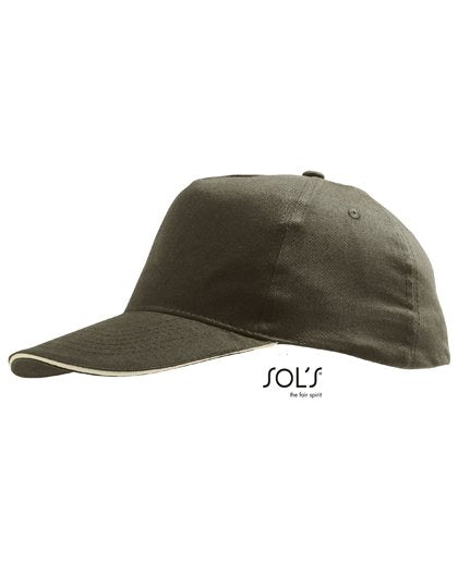 SOL´S Cap Sunny – Army / Beige