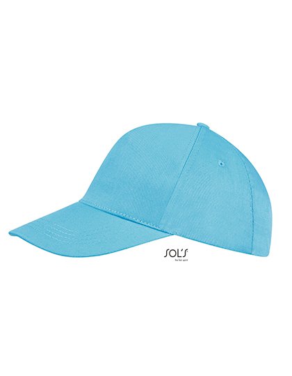 SOL´S Five Panel Cap Buzz – Atoll Blue