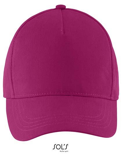 SOL´S Five Panel Cap Buzz – Fuchsia