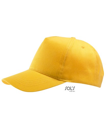SOL´S Five Panel Cap Buzz – Gold