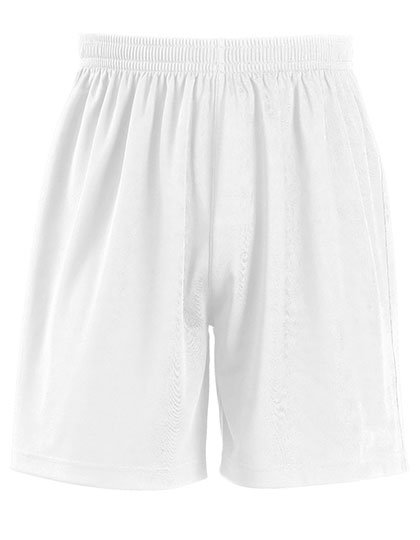 SOL´S Kids' Basic Shorts San Siro 2 – White