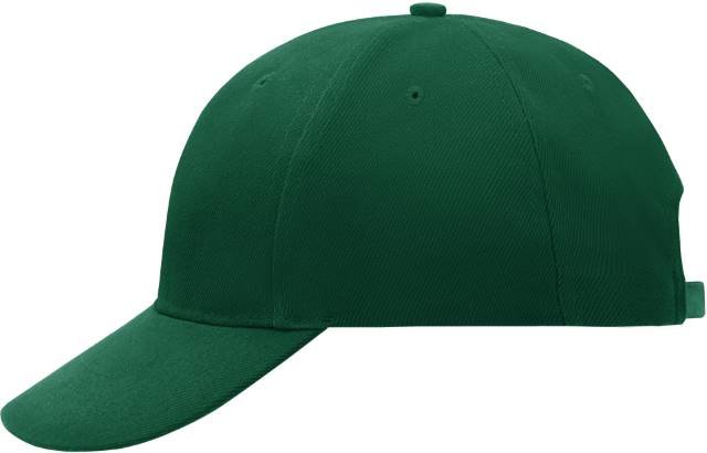Daiber 6-Panel Cap Laminated – Dark Green