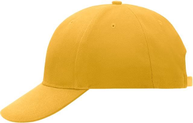Daiber 6-Panel Cap Laminated – Gold