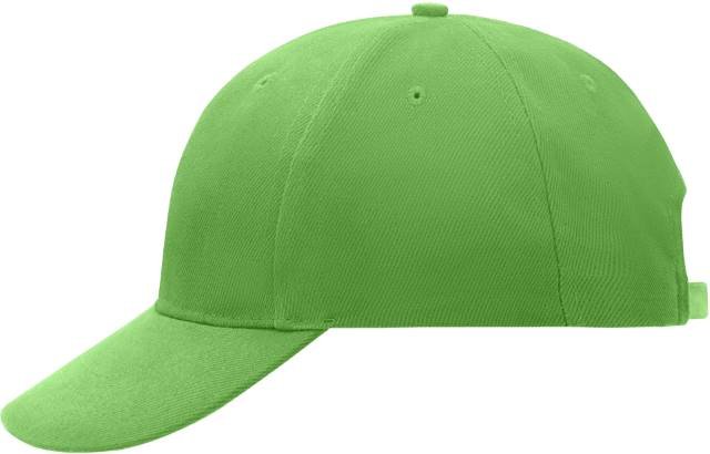 Daiber 6-Panel Cap Laminated – Lime Green