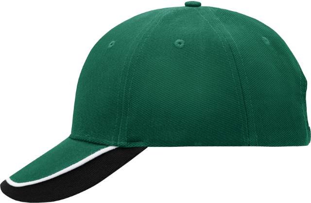Daiber Half-Pipe Sandwich Cap – Dark Green / White