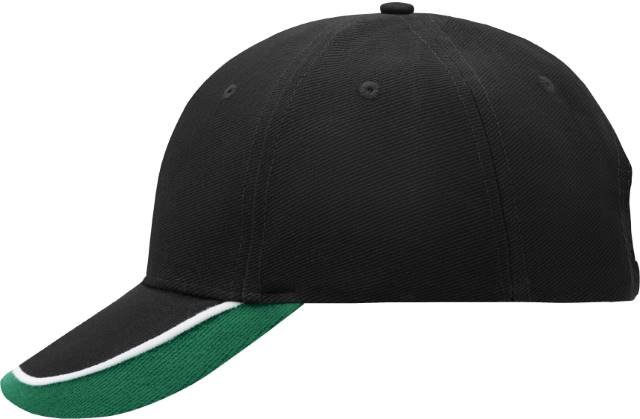 Daiber Half-Pipe Sandwich Cap – Black / White