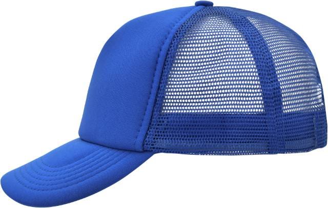 Daiber 5-Panel Polyester Mesh Cap – Royal