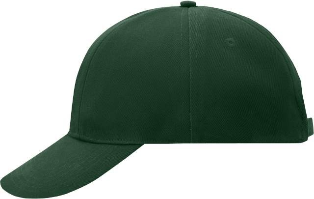 Daiber Turned 6 Panel Cap Laminated – Dark Green