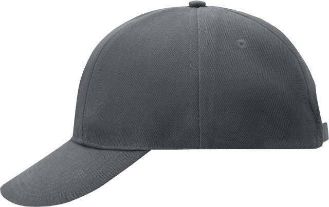 Daiber Turned 6 Panel Cap Laminated – Dark Grey