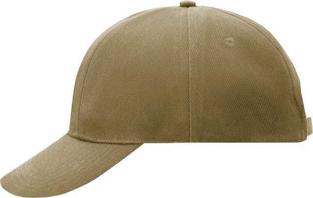 Daiber Turned 6 Panel Cap Laminated – Dark Khaki