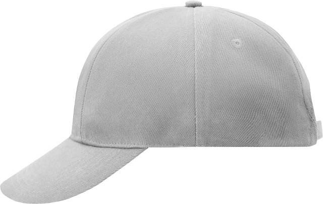 Daiber Turned 6 Panel Cap Laminated – Light Grey