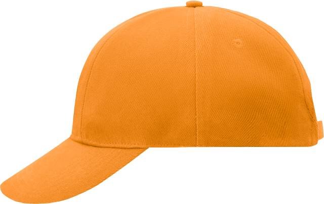 Daiber Turned 6 Panel Cap Laminated – Orange