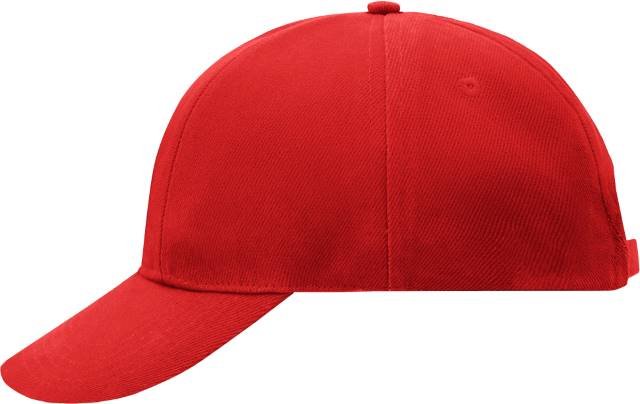 Daiber Turned 6 Panel Cap Laminated – Red