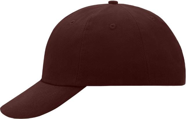 Daiber 6-Panel Raver Cap – Dark Brown