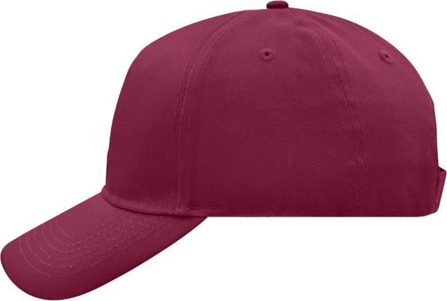 Daiber 5-Panel Cap – Burgundy