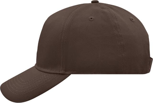 Daiber 5-Panel Cap – Dark Brown