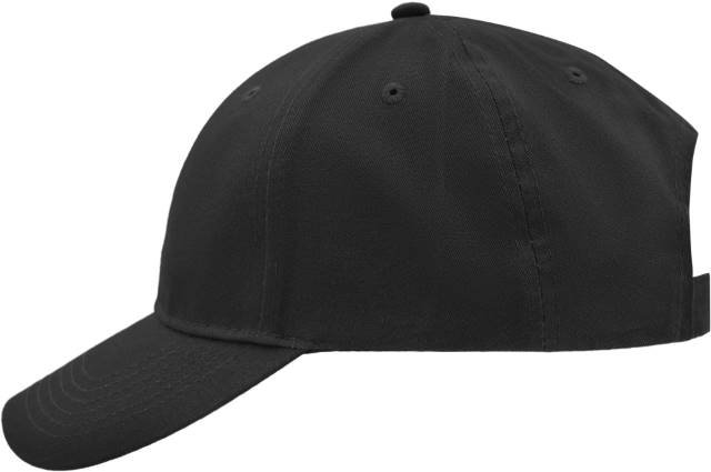Daiber Brushed 6-Panel Cap – Black