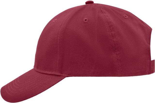 Daiber Brushed 6-Panel Cap – Burgundy