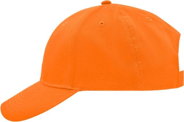 Daiber Brushed 6-Panel Cap – Orange
