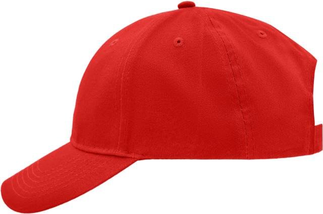 Daiber Brushed 6-Panel Cap – Red