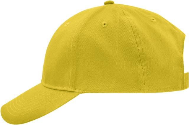 Daiber Brushed 6-Panel Cap – Sun Yellow