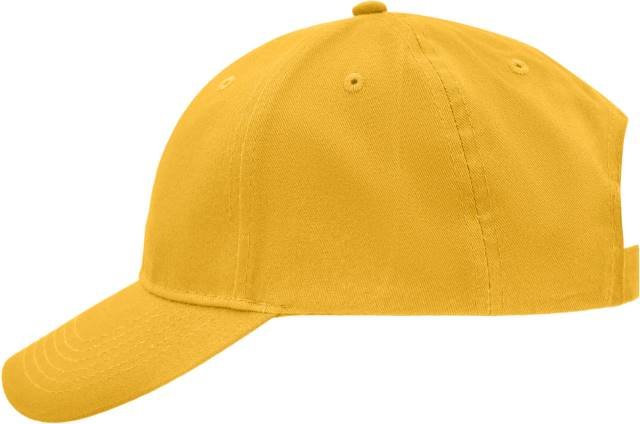 Daiber Brushed 6-Panel Cap – Yellow