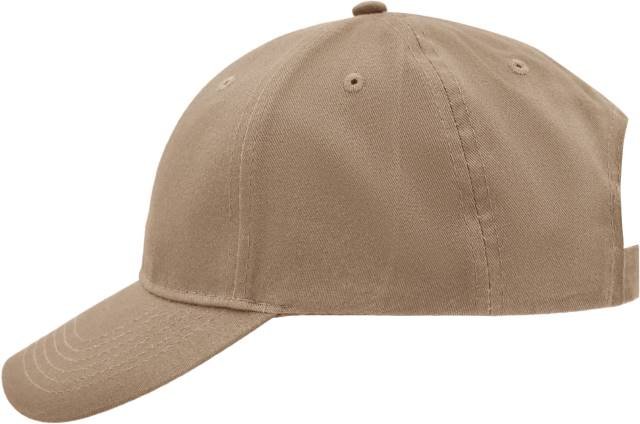 Daiber Brushed 6-Panel Cap – Beige