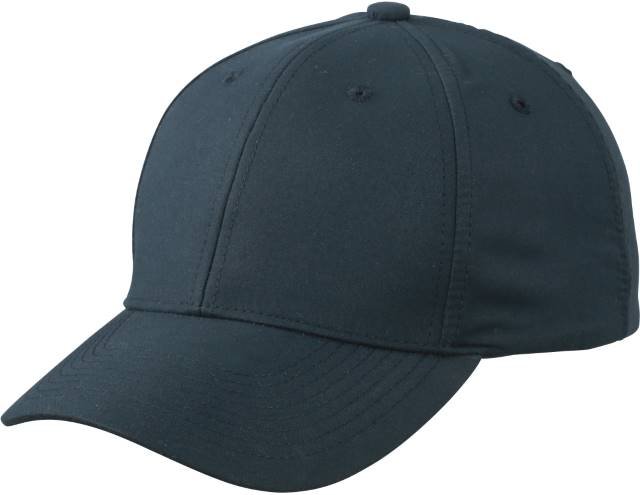Daiber 6-Panel Polyester Peach Cap – Iron Grey