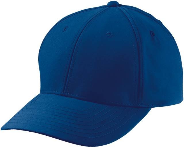 Daiber 6-Panel Polyester Peach Cap – Navy