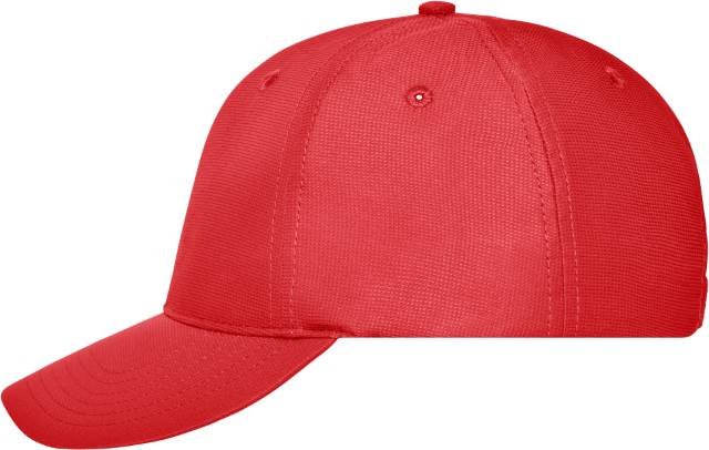 Daiber 6 Panel Workwear Cap - COLOR - – Red