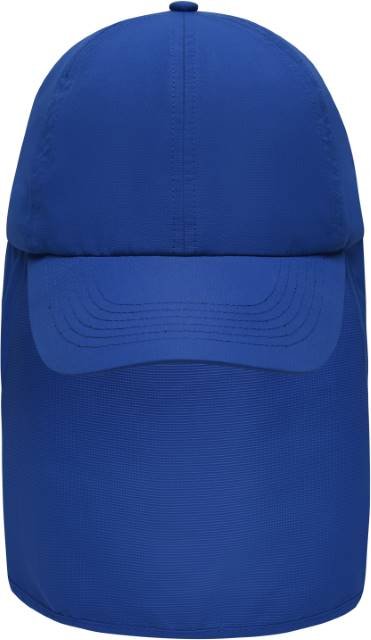 Daiber 6 Panel Cap with Neck Guard – Royal