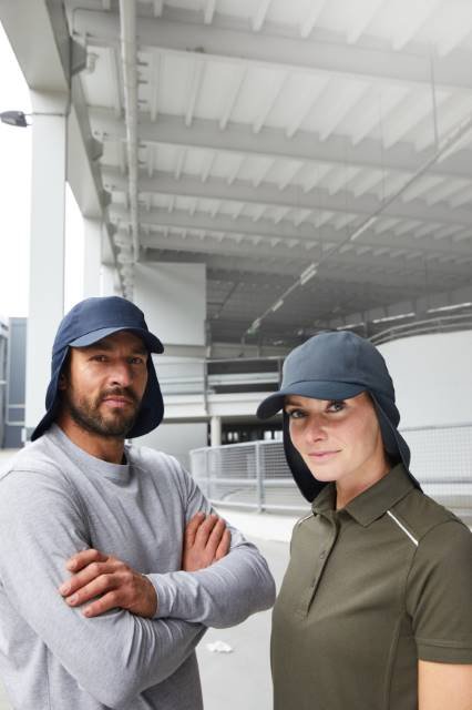 Daiber 6 Panel Cap with Neck Guard