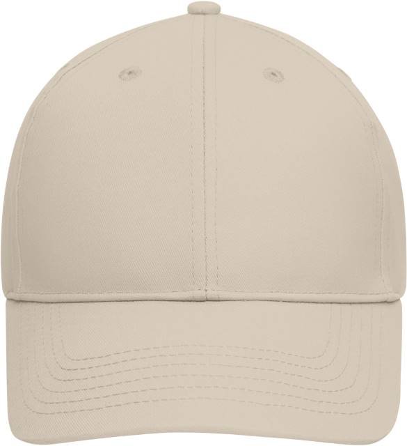 Daiber 6 Panel Cap Bio Cotton – Sandstone