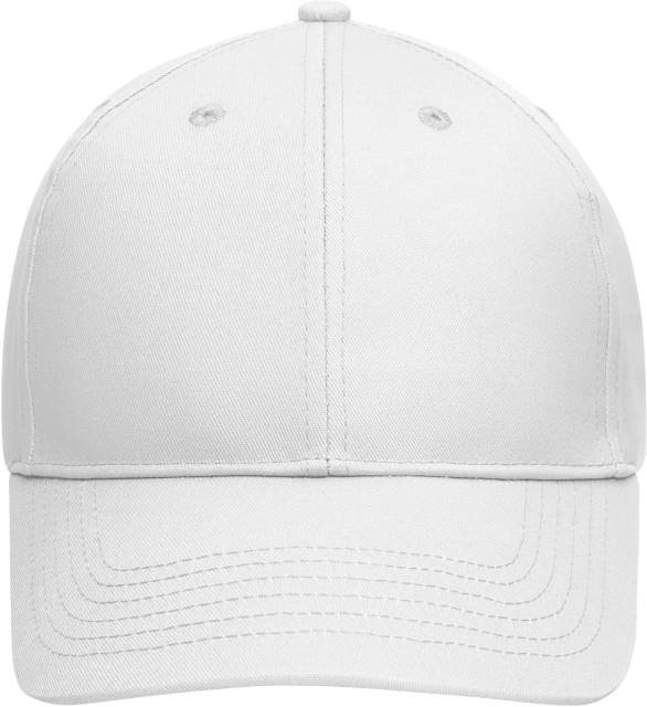 Daiber 6 Panel Cap Bio Cotton – White