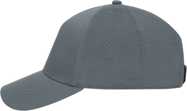 Daiber 5 Panel Laser-Cut Cap – Grey