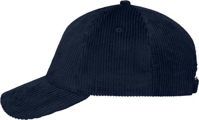 Daiber 6 Panel Corduroy Cap – Navy