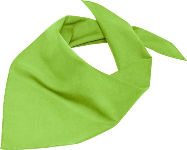 Daiber Triangular Scarf – Lime Green