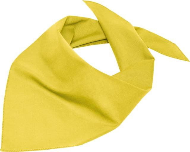 Daiber Triangular Scarf – Sun Yellow