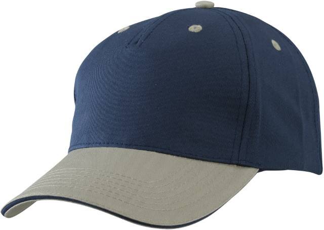 Daiber 5 Panel Sandwich Cap – Navy / Beige