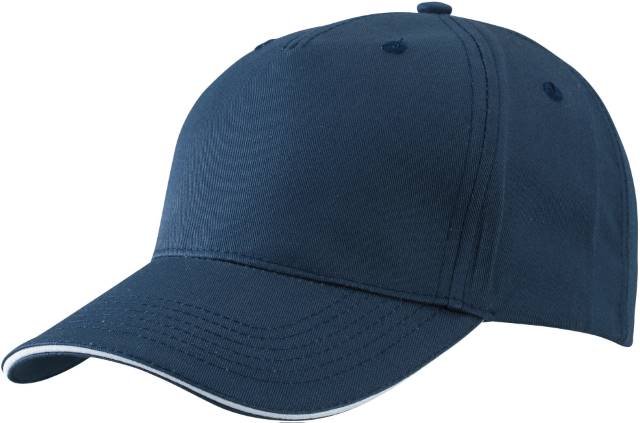 Daiber 5 Panel Sandwich Cap – Navy / White