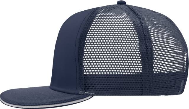 Daiber Pro Cap Mesh 6 Panel – Navy / White